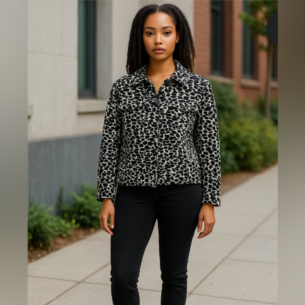 Leslie Stuart jacket. Zip- up. Beautiful. Size 10.